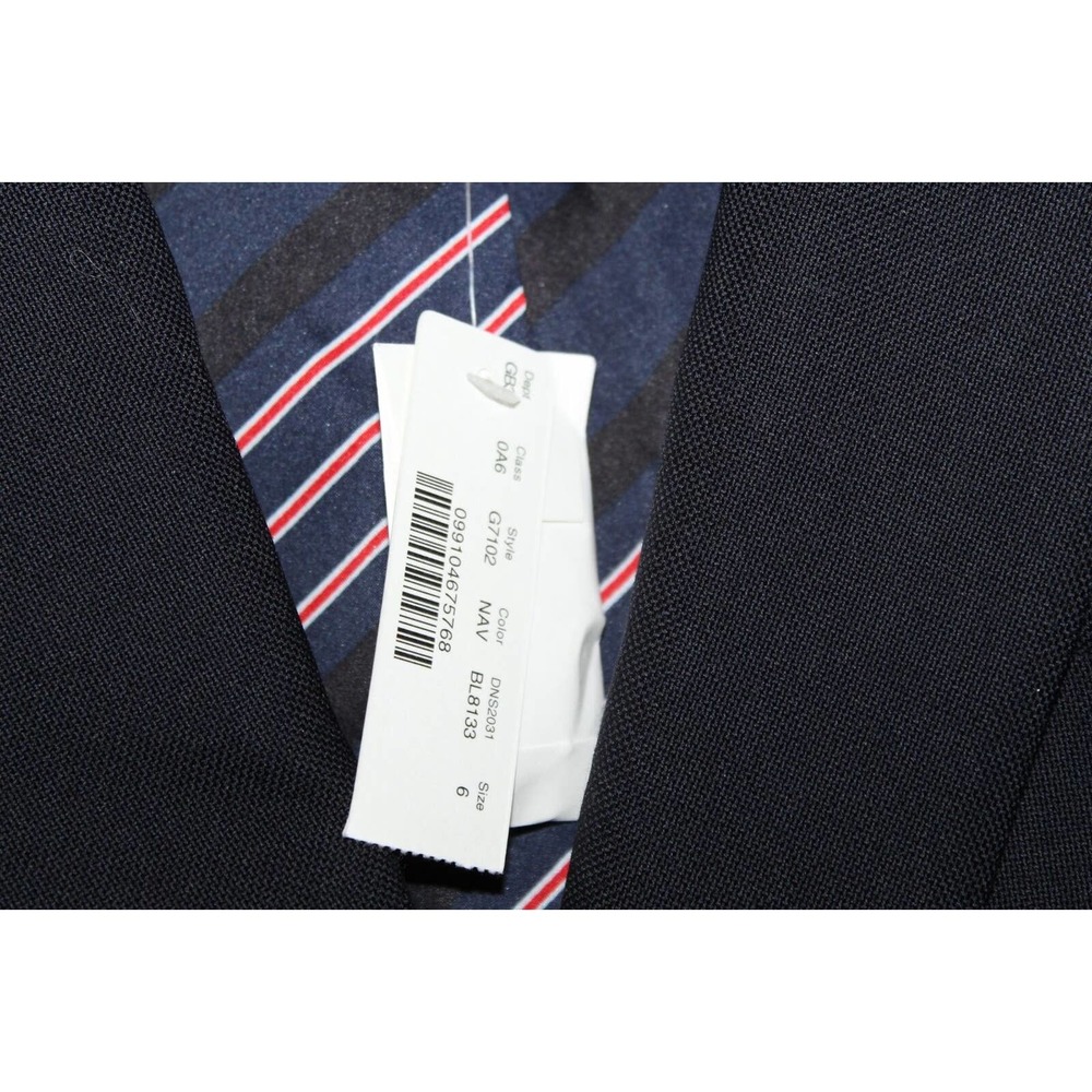NWT J. Crew Dover Blazer Suit Jacket Navy Blue G7102 Women's Size 6 H14488 - Picture 7 of 12